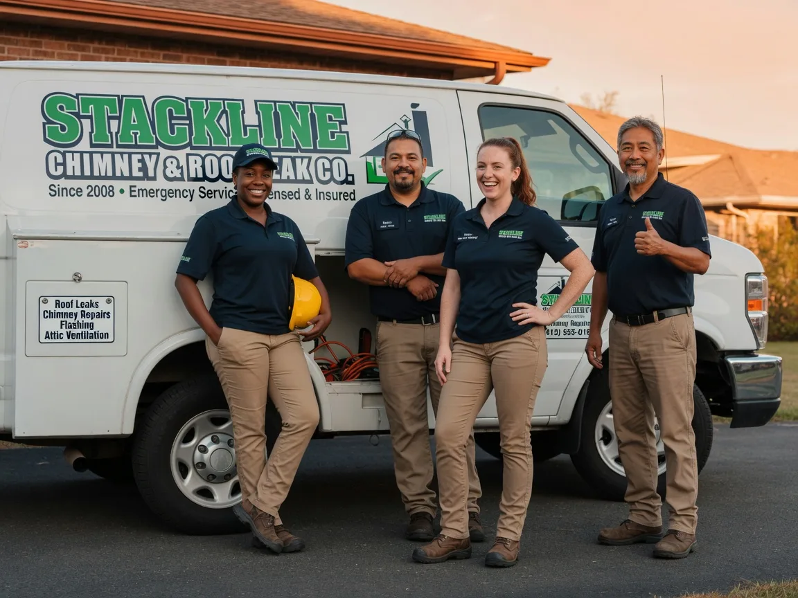 Chimney flashing repair company in Garnett, KS